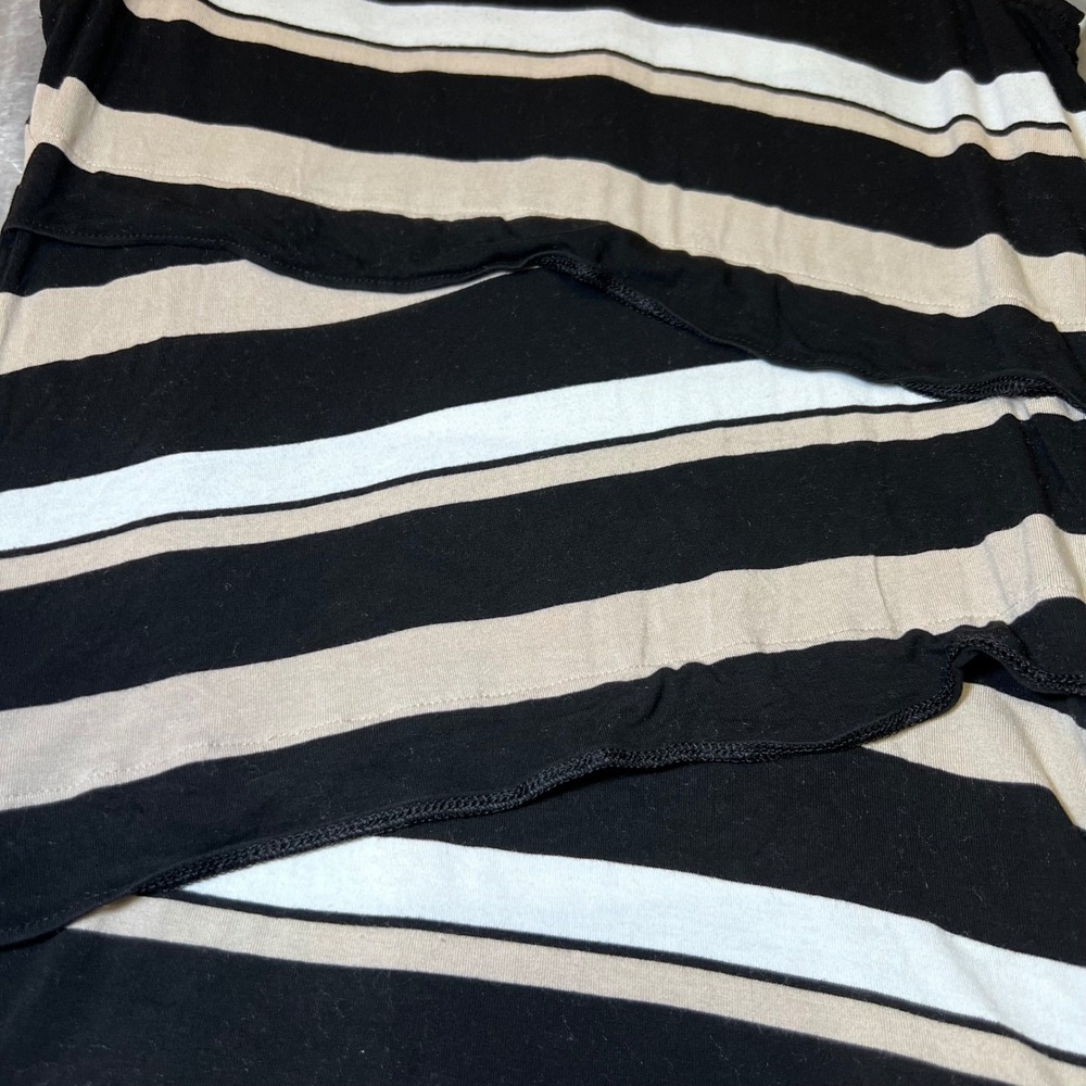 White House Black Market‎ Womens Size Small Striped Layered Tank Top Neutral - Picture 10 of 10